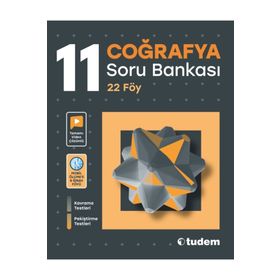 Tudem Yayınları 11. Sınıf Coğrafya Soru Bankası