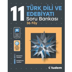 Tudem Yayınları 11.Sınıf Türk Dili ve Edebiyatı Soru Bankası