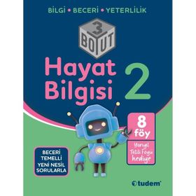 Tudem Yayınları 2. Sınıf Hayat Bilgisi 3 Boyut Yardımcı Kitap