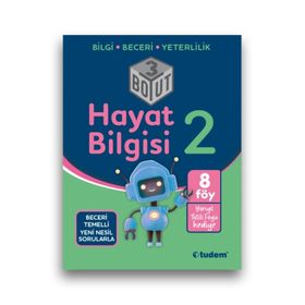 Tudem Yayınları 2. Sınıf Hayat Bilgisi 3 Boyut Yardımcı Kitap