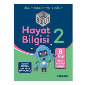 Tudem Yayınları 2. Sınıf Hayat Bilgisi 3 Boyut Yardımcı Kitap