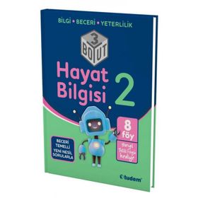 Tudem Yayınları 2. Sınıf Hayat Bilgisi 3 Boyut Yardımcı Kitap