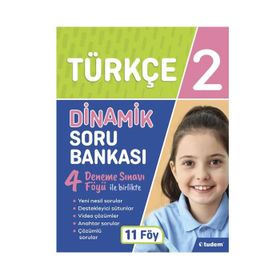 Tudem Yayınları 2. Sınıf Türkçe Dinamik Soru Bankası