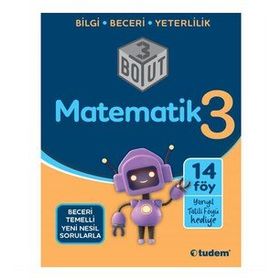 Tudem Yayınları - 3. Sınıf Matematik 3 Boyut Yeni Nesil Sorularla