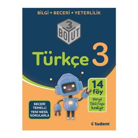 Tudem Yayınları 3. Sınıf Türkçe 3 Boyut Soru Bankası