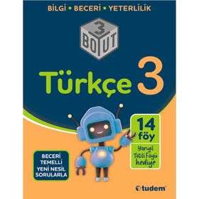 Tudem Yayınları - 3. Sınıf Türkçe 3 Boyut Yeni Nesil Sorularla