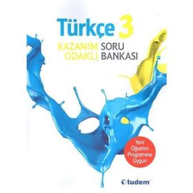 Tudem Yayınları 3.Sınıf Türkçe Kazanım Odaklı Soru Bankası