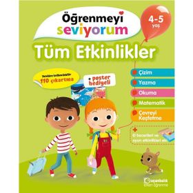 Tudem Yayınları 4-5 Yaş Öğrenmeyi Seviyorum Tüm Etkinlikler