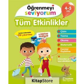 Tudem Yayınları 4-5 Yaş Öğrenmeyi Seviyorum Tüm Etkinlikler
