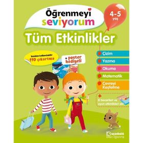 Tudem Yayınları 4-5 Yaş Öğrenmeyi Seviyorum Tüm Etkinlikler