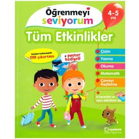 Tudem Yayınları 4-5 Yaş Öğrenmeyi Seviyorum Tüm Etkinlikler