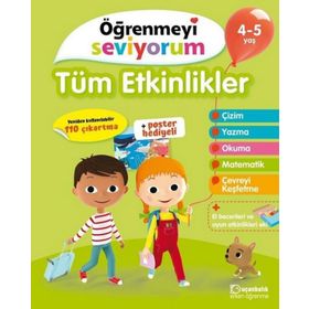 Tudem Yayınları 4-5 Yaş Öğrenmeyi Seviyorum Tüm Etkinlikler