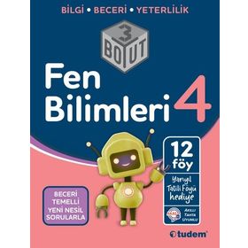 Tudem Yayınları 4. Sınıf Fen Bilimleri 3 Boyut Konu Anlatım Föyü