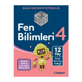 Tudem Yayınları - 4. Sınıf Fen Bilimleri 3 Boyut Yeni Nesil Sorularla