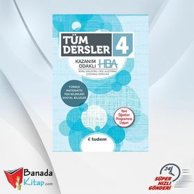 Tudem Yayınları 4.Sınıf Tüm Dersler Kazanım Odaklı