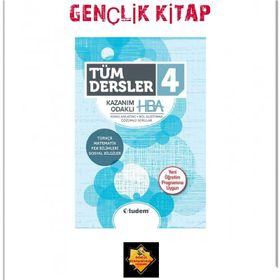 Tudem Yayınları 4.Sınıf Tüm Dersler Kazanım Odaklı