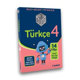 Tudem Yayınları 4. Sınıf Türkçe 3 Boyut Konu Anlatım Föyü