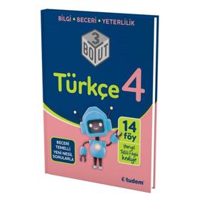Tudem Yayınları 4. Sınıf Türkçe 3 Boyut Konu Anlatım Föyü