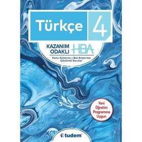 Tudem Yayınları 4.Sınıf Türkçe Kazanım Odaklı