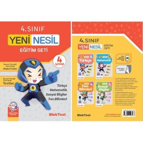 Tudem Yayınları 4. Sınıf Yeni Nesil Eğitim Seti Bloktest Yayınları