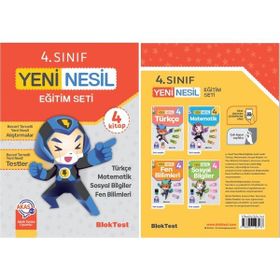 Tudem Yayınları 4. Sınıf Yeni Nesil Eğitim Seti Bloktest Yayınları