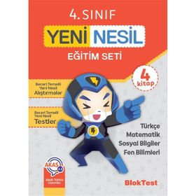 Tudem Yayınları 4. Sınıf Yeni Nesil Eğitim Seti Bloktest Yayınları