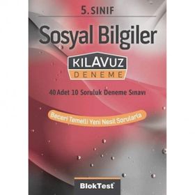 Tudem Yayınları 5. Sınıf Bloktest Sosyal Bilgiler Kılavuz Deneme