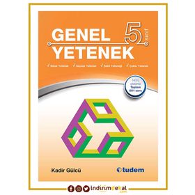Tudem Yayınları 5.Sınıf Genel Yetenek Soru Bankası
