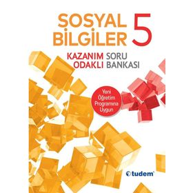 Tudem Yayınları 5.Sınıf Sosyal Bilgiler Kazanım Odaklı Soru Bankası