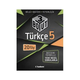 Tudem Yayınları - 5 Sınıf Türkçe 3 Boyut Föy