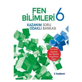 Tudem Yayınları 6. Sınıf Fen Bilimleri Kazanım Odaklı Soru Bankası