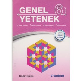 Tudem Yayınları - 6.Sınıf Genel Yetenek - Kadir Gülcü - Kadir Gülcü
