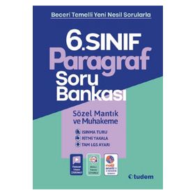Tudem Yayınları 6. Sınıf Paragraf Soru Bankası