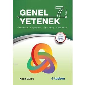 Tudem Yayınları 7. Sınıf Genel Yetenek Kitabı