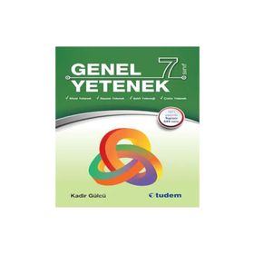 Tudem Yayınları 7. Sınıf Genel Yetenek Kitabı
