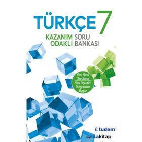 Tudem Yayınları 7. Sınıf Türkçe Kazanım Odaklı Soru Bankası - kollektif