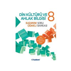 Tudem Yayınları 8.Sınıf Din Kültürü Ve Ahlak Bilgisi Kazanım Odaklı Soru Bankası