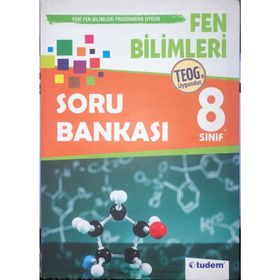Tudem Yayınları 8. Sınıf Fen Bilimleri Tekrar Testleri Soru Bankası