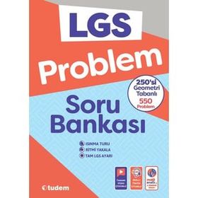 Tudem Yayınları 8. Sınıf LGS Problem Soru Bankası