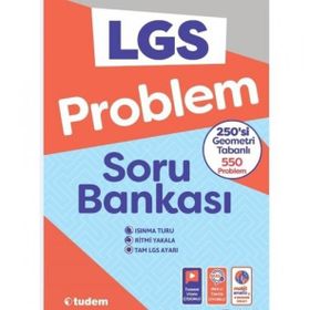 Tudem Yayınları 8. Sınıf LGS Problem Soru Bankası