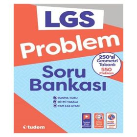Tudem Yayınları 8. Sınıf LGS Problem Soru Bankası