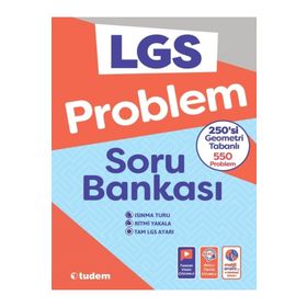 Tudem Yayınları 8. Sınıf LGS Problem Soru Bankası
