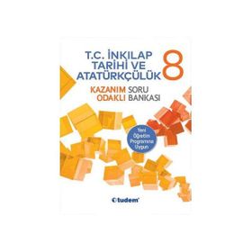 Tudem Yayınları 8. Sınıf T. C. İnkılap Tarihi Ve Atatürkçülük Kazanım Odaklı Soru Bankası