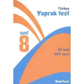 Tudem Yayınları 8. Sınıf Türkçe Tekrar Testleri