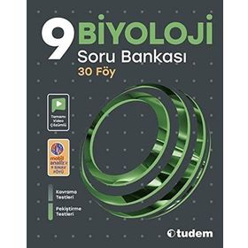 Tudem Yayınları 9. Sınıf Biyoloji 30 Föy Soru Bankası
