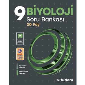 Tudem Yayınları 9. Sınıf Biyoloji 30 Föy Soru Bankası