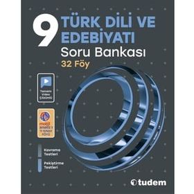 Tudem Yayınları 9. Sınıf Türk Dili ve Edebiyatı 32 Föy Soru Bankası
