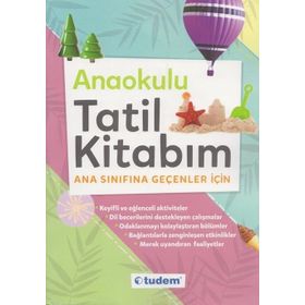 Tudem Yayınları Anaokulu Tatil Kitabım