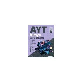 Tudem Yayınları AYT Kimya Soru Bankası Yeni