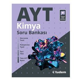 Tudem Yayınları AYT Kimya Soru Bankası Yeni